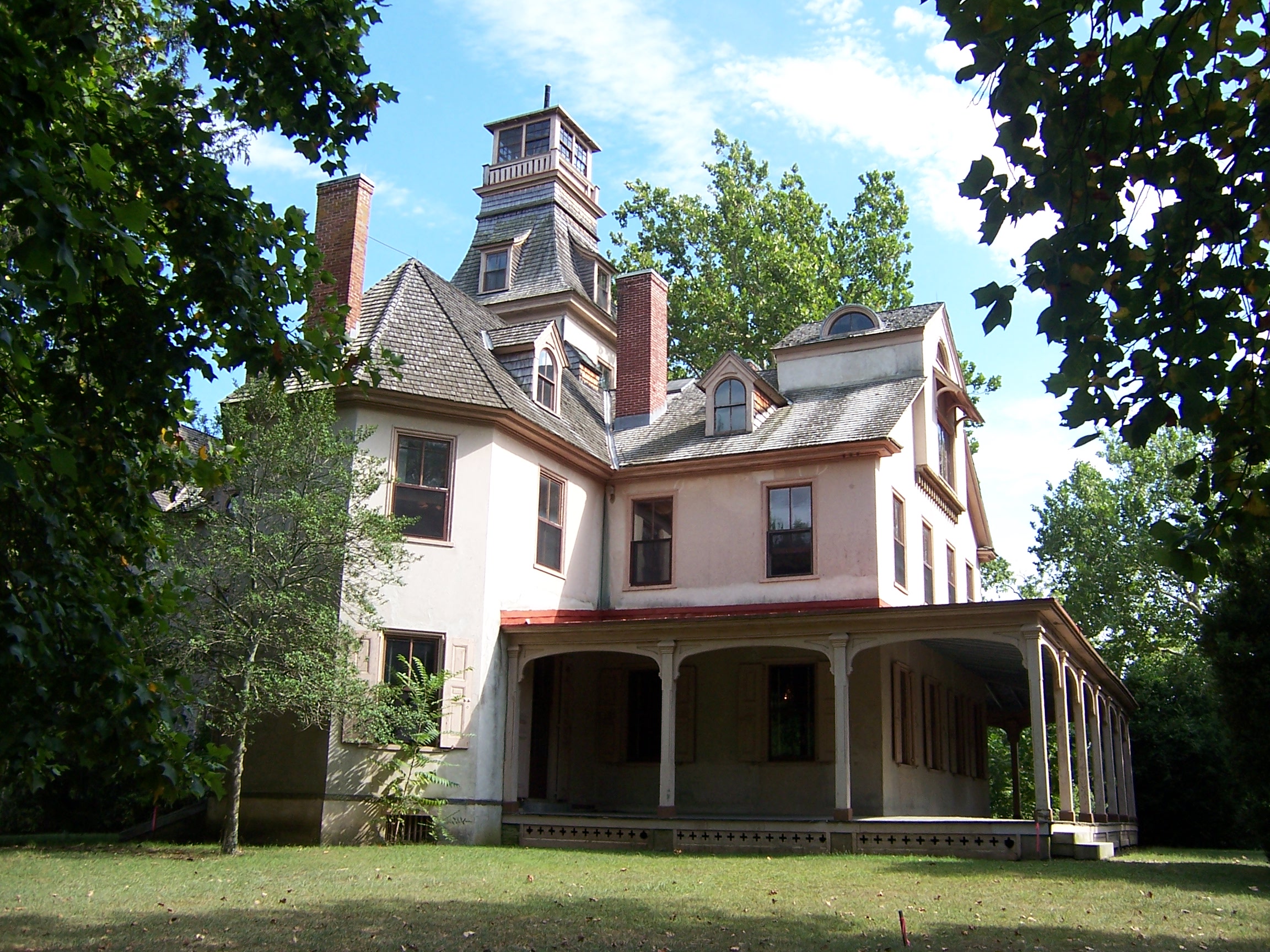 The mansion at Batsto State Park