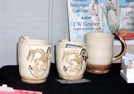 "The Jersey Devil Handmade Mug" was designed by artist J. W. Gruber