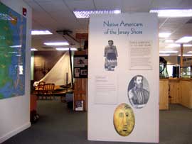 Exhibits at Tuckerton Seaport  include "Native Americans of the Jersey Shore"