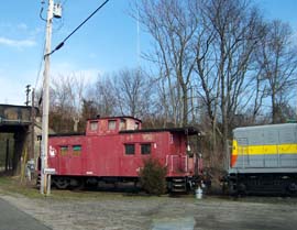 Caboose at Winslow Junction, NJ